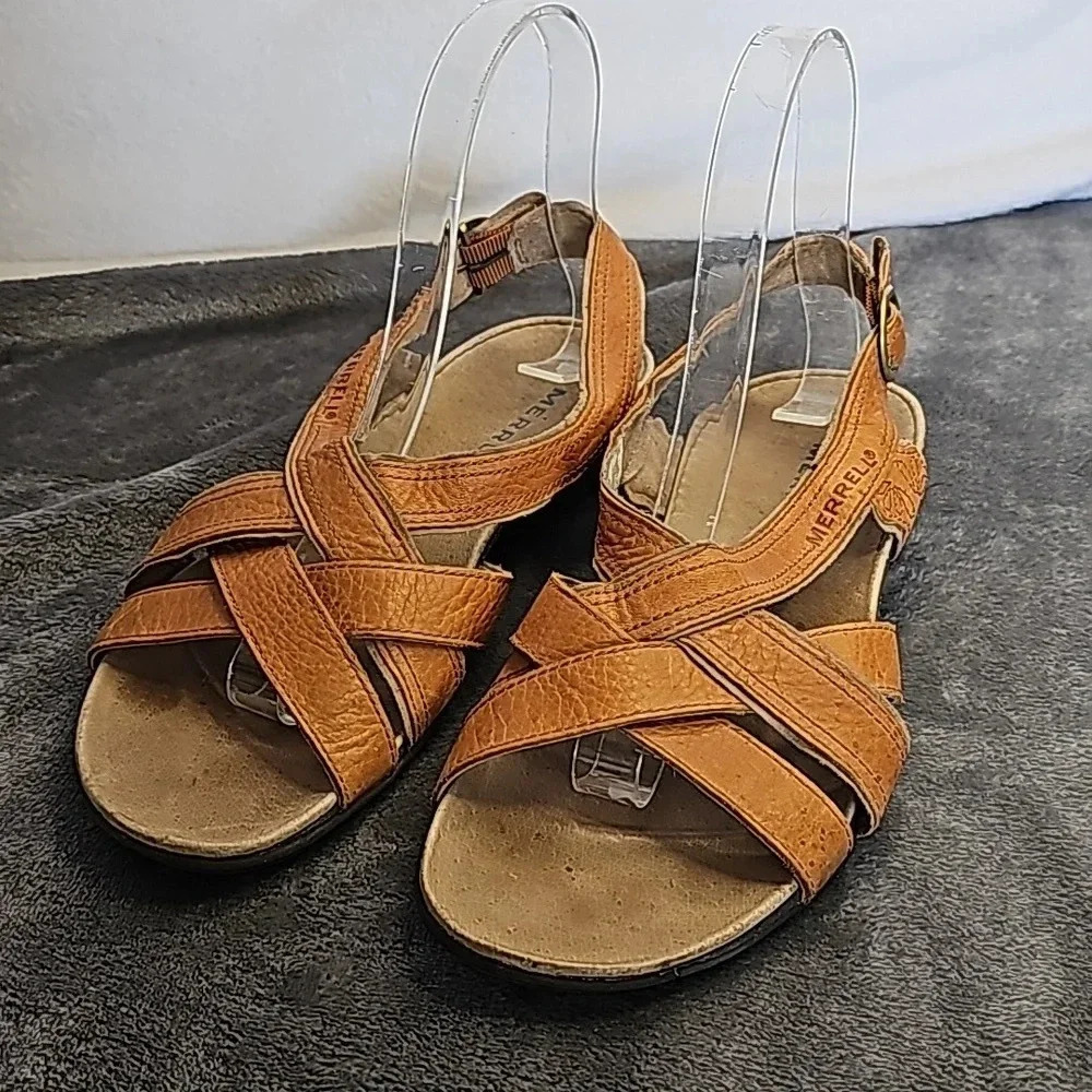 Merrell soft leather sandals‎
